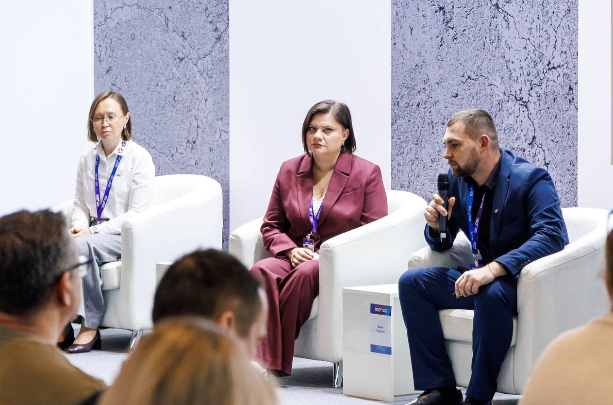 Анастасия Остапенкова на 100+ TechnoBuild